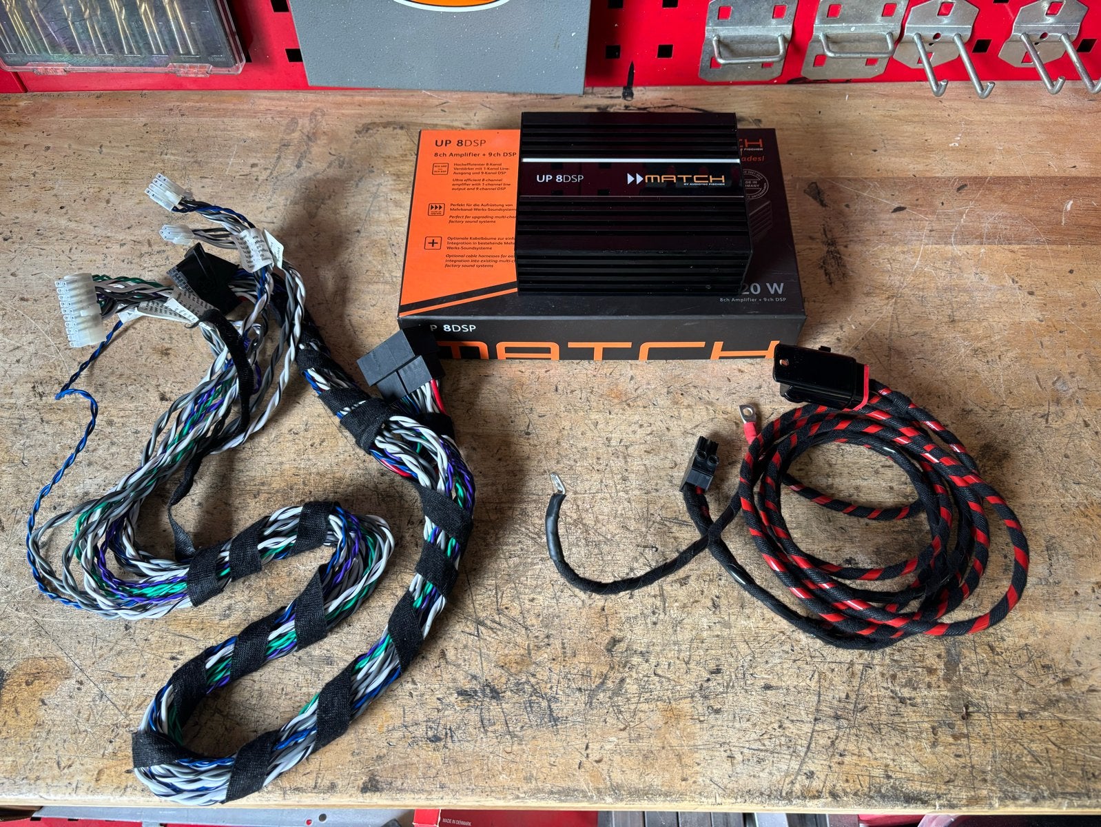 Audiotec Fischer Match UP 8DSP + Match PP-BMW-1.7RAM, Auto diversen, Ophalen of Verzenden, Zo goed als nieuw
