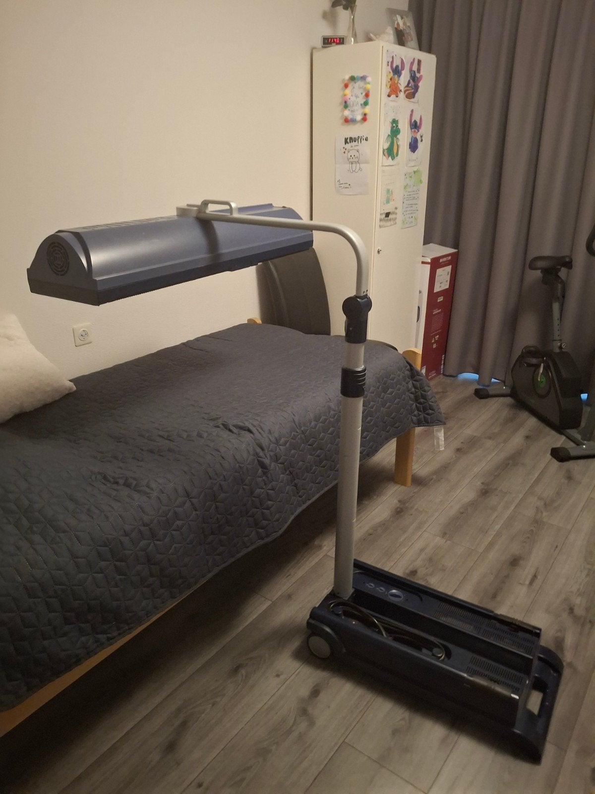 phillips zonnehemel inklapbaar., Ophalen, Zo goed als nieuw, Zonnebank enkelzijdig, Minder dan 10 lampen