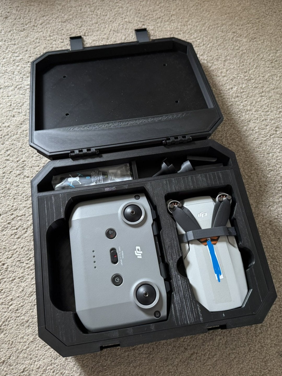 Hard Case voor DJI Mini 2 / 2 SE - Alleen de Case!, Minder dan 100 meter, Zo goed als nieuw, DJI, D