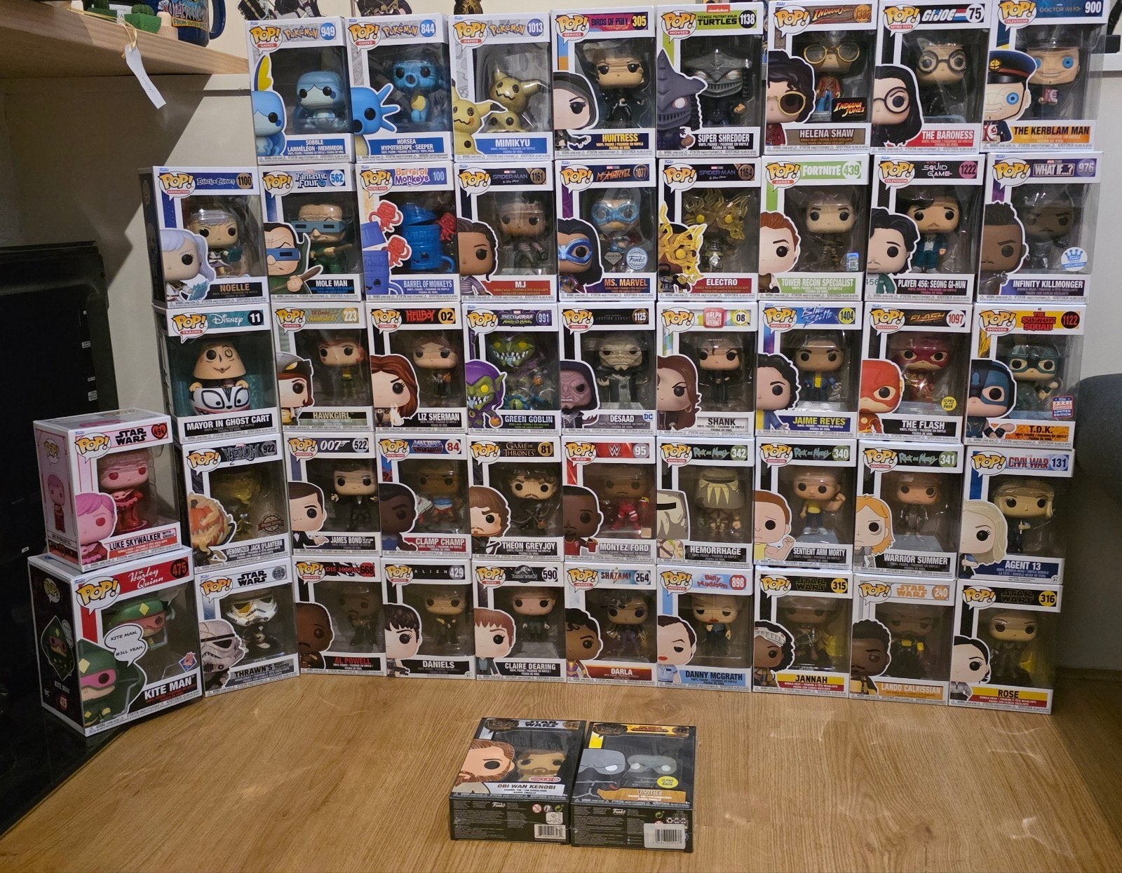 Grote collectie Funko Pop! figuren - Diverse series, Ophalen, Zo goed als nieuw