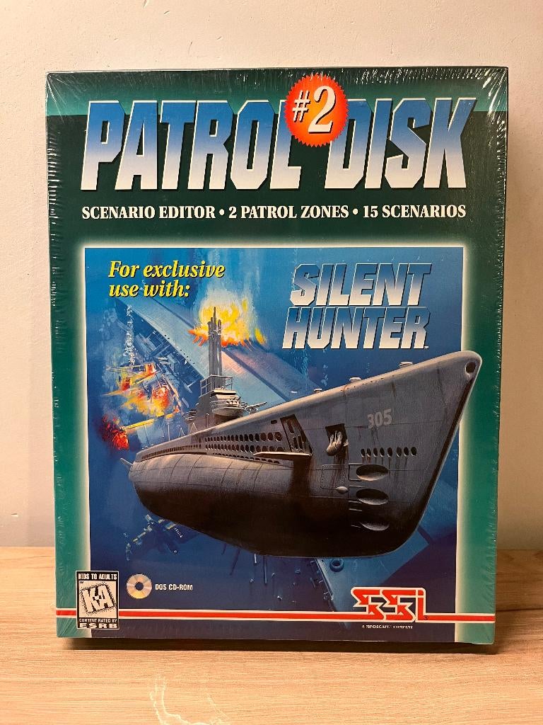PC Big Box | Silent Hunter Patrol Disk #2, Spelcomputers en Games, Games | Pc, 1 speler, Vanaf 12 jaar, Ophalen of Verzenden