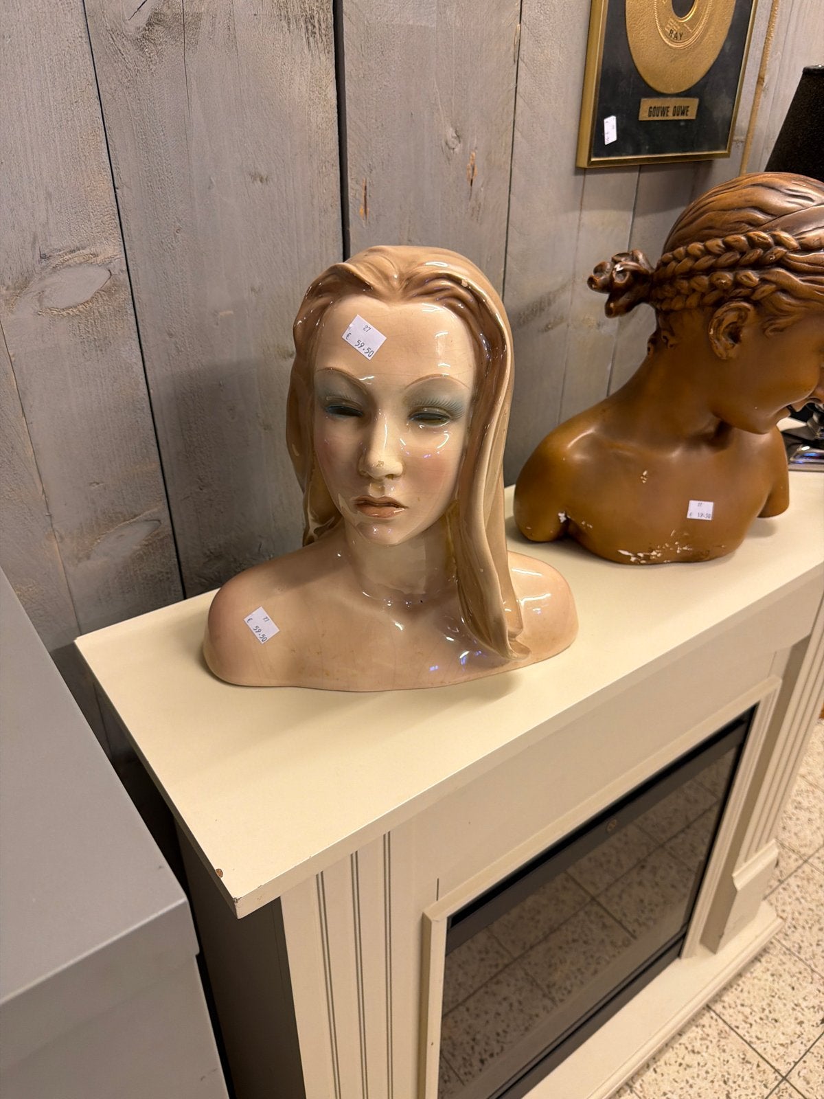 Vintage Mannequin Hoofd - Decoratief en Stijlvol, Ophalen