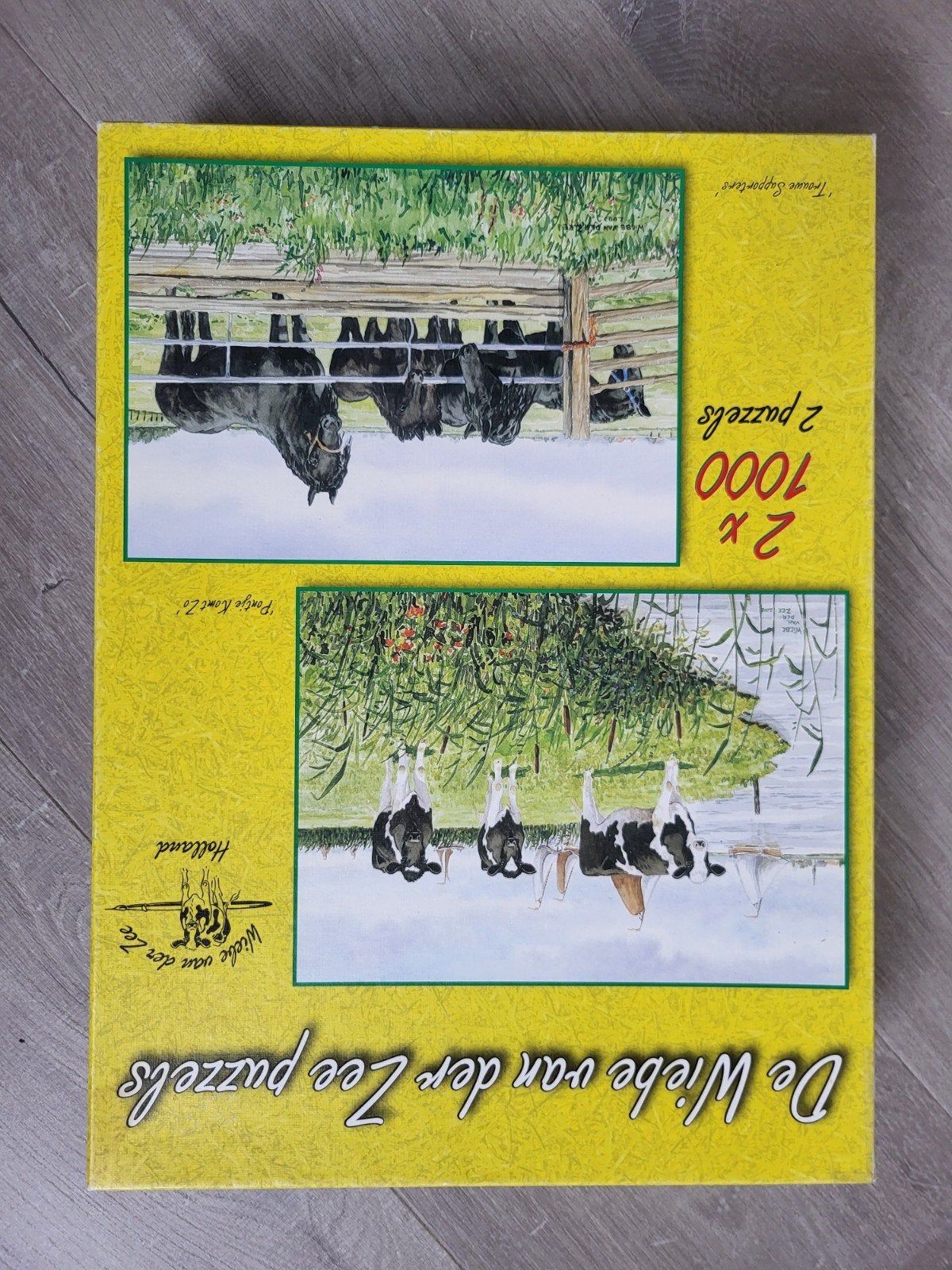 puzzel wiebe van der zee, Ophalen, 500 t/m 1500 stukjes, Gebruikt, Legpuzzel