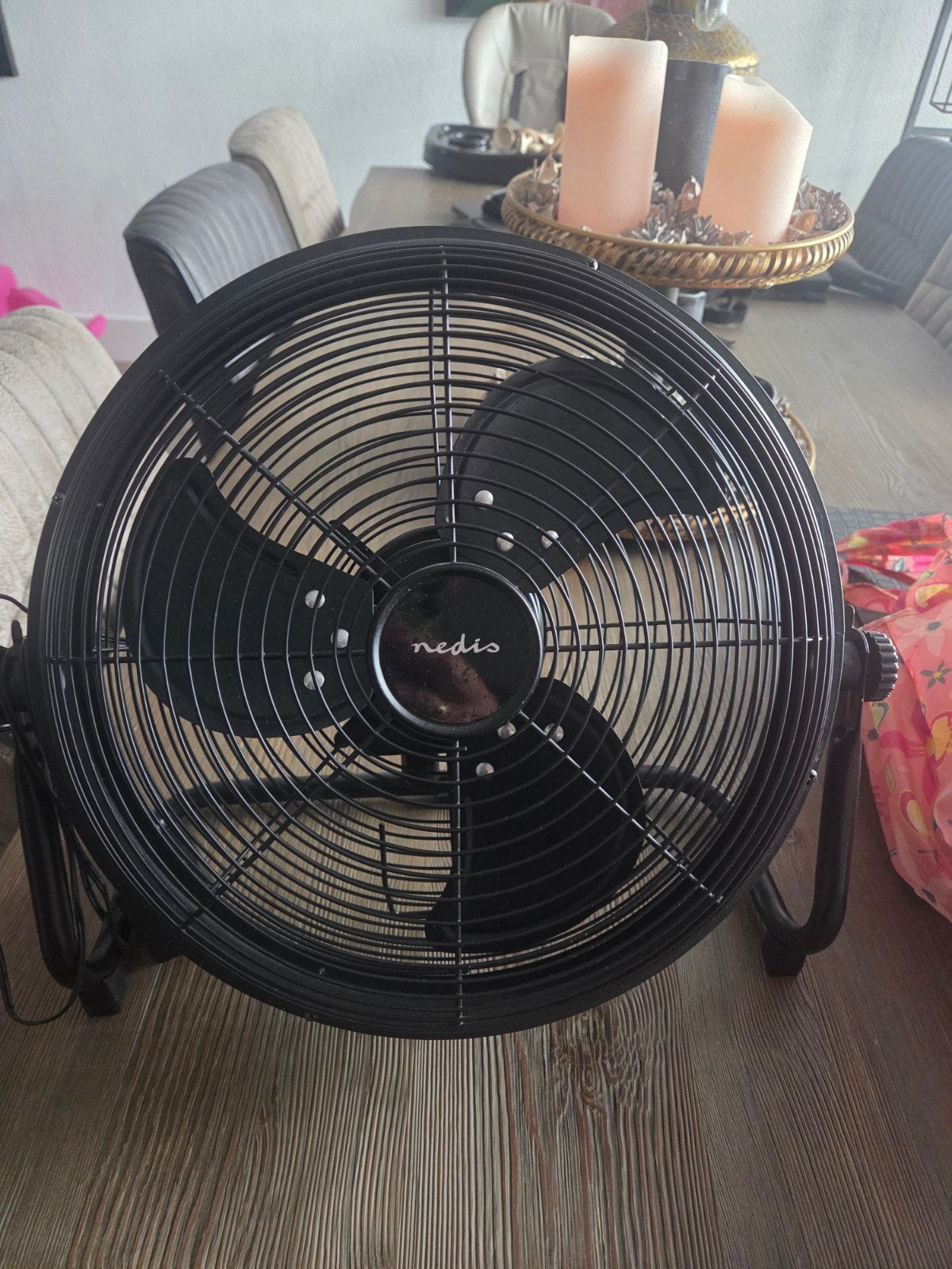 Nedis Vloerventilator - Zo goed als nieuw, Ophalen, Zo goed als nieuw, Vloerventilator