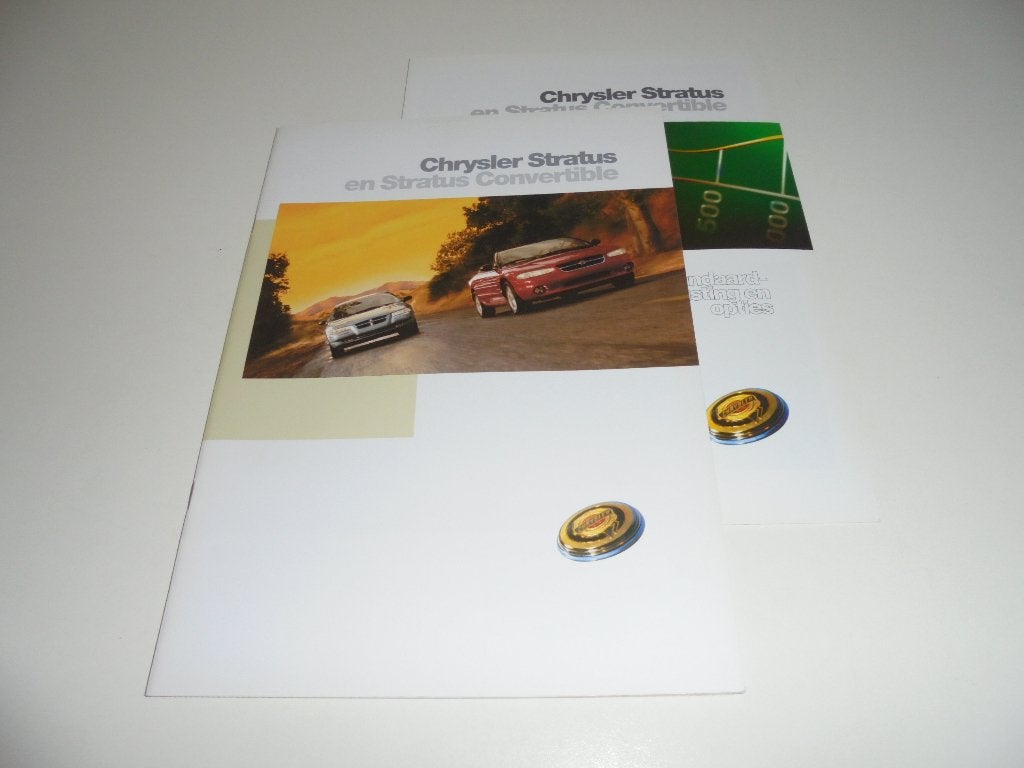 brochure Chrysler Stratus/Stratus Convertible  1998, Ophalen of Verzenden, Nieuw, Overige merken