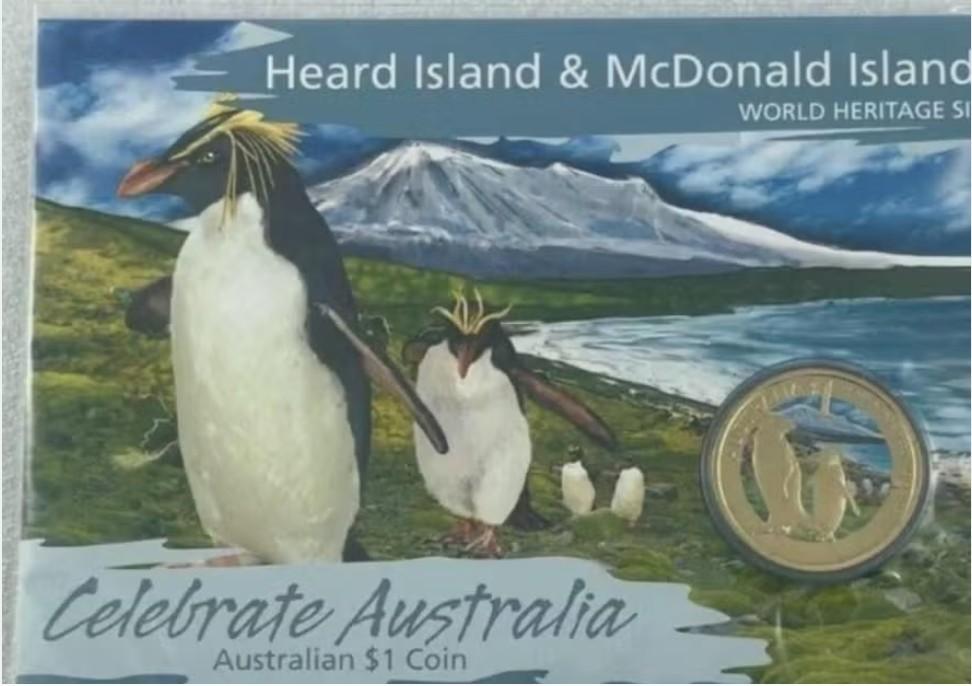 Australie - Color 1 Dollar 2010 - Heard Island, Verzenden, Setje