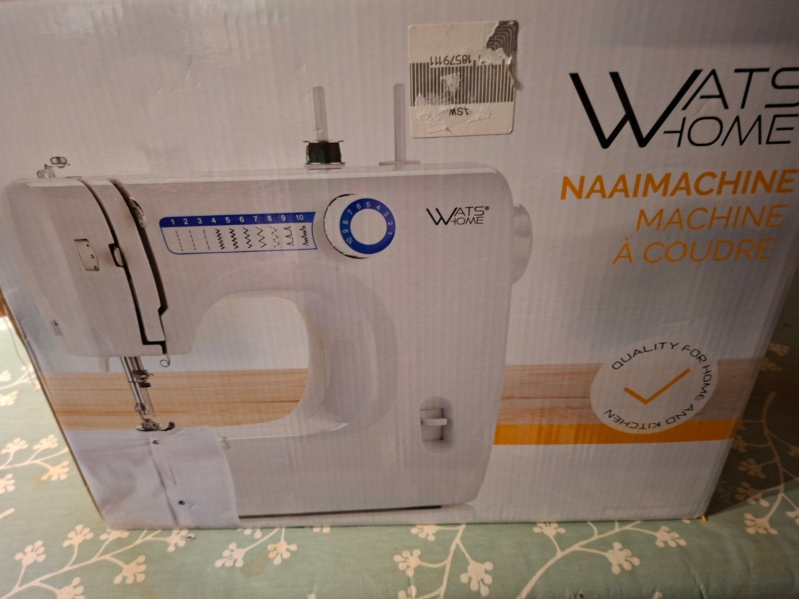 WatsHome Naaimachine - Nieuw in doos, Ophalen, Nieuw, Naaimachine, Overige merken