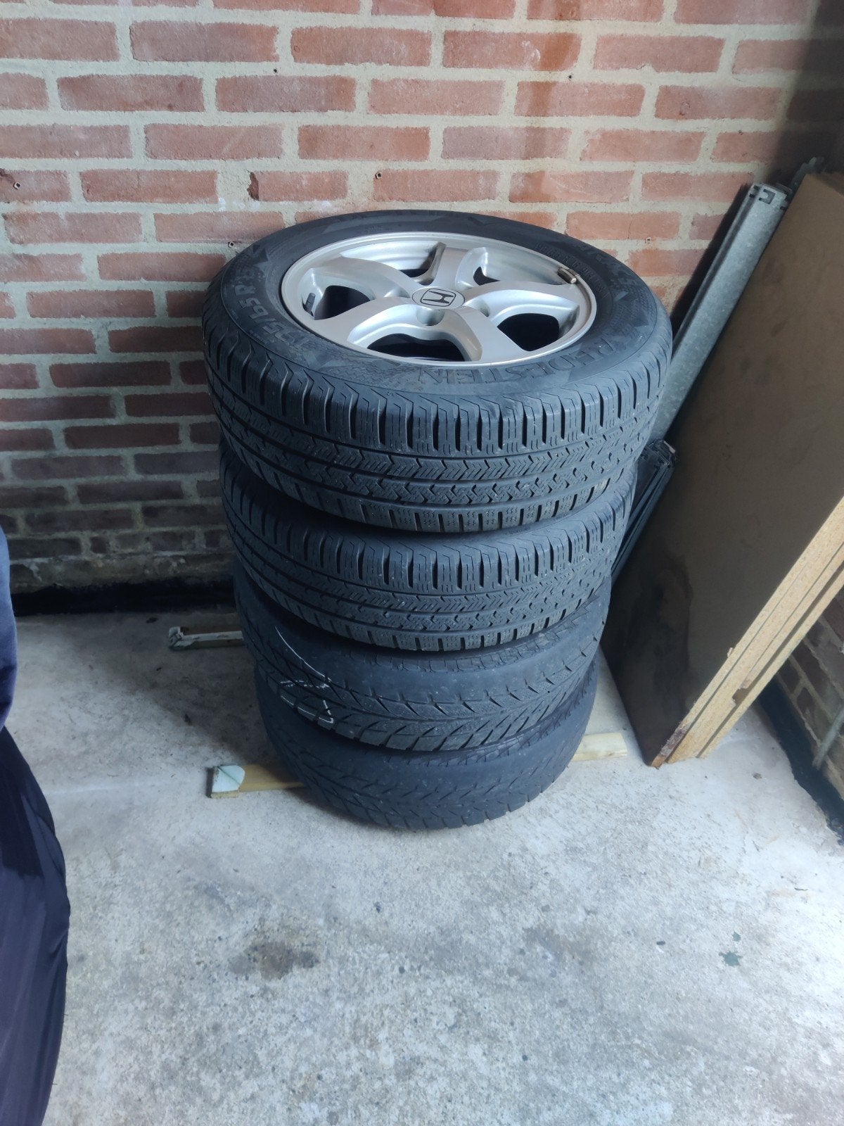 setje honda velgen 15inch, Ophalen, Gebruikt, Honda