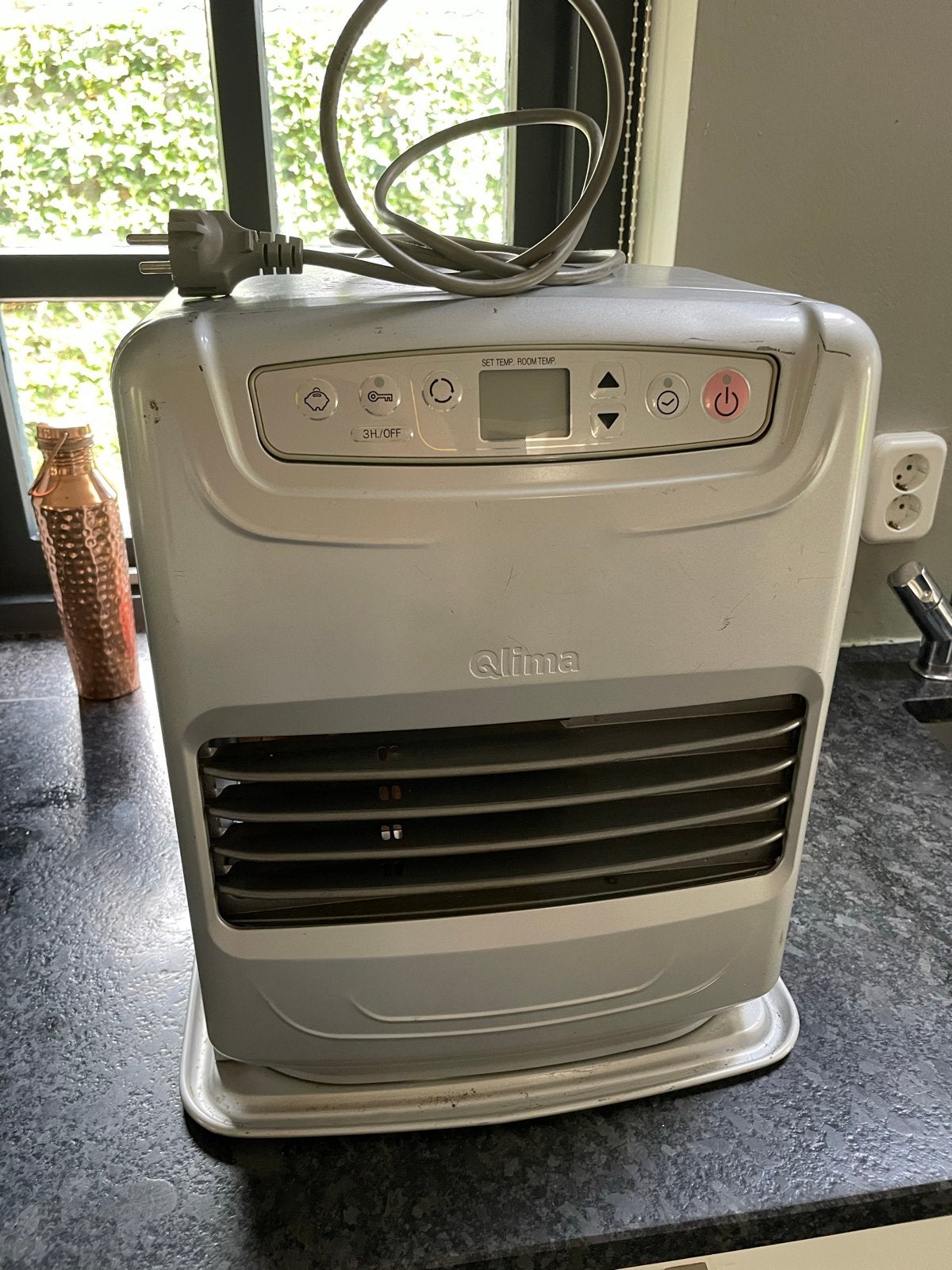 Qlima SRE 3230 C-2 petroleumkachel, Ophalen, 30 tot 80 cm, Gebruikt, Kachel