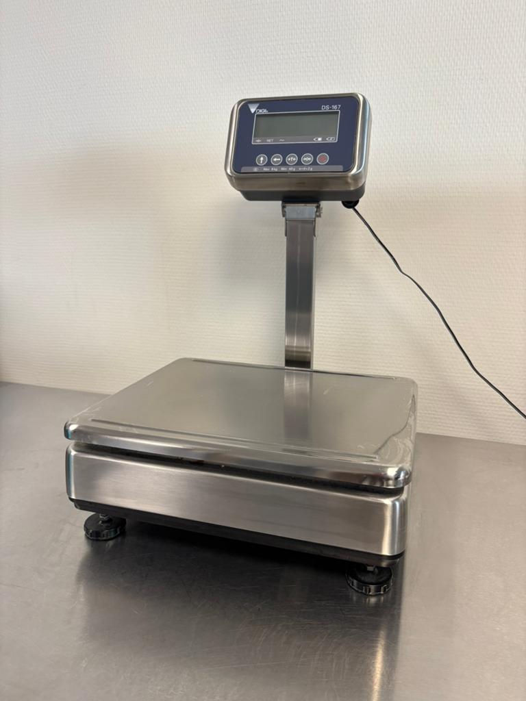 Professionele Digi DS-167 Weegschaal, Witgoed en Apparatuur, Weegschalen, Ophalen, Minder dan 10 kg, 1 tot 500 gram, Zo goed als nieuw