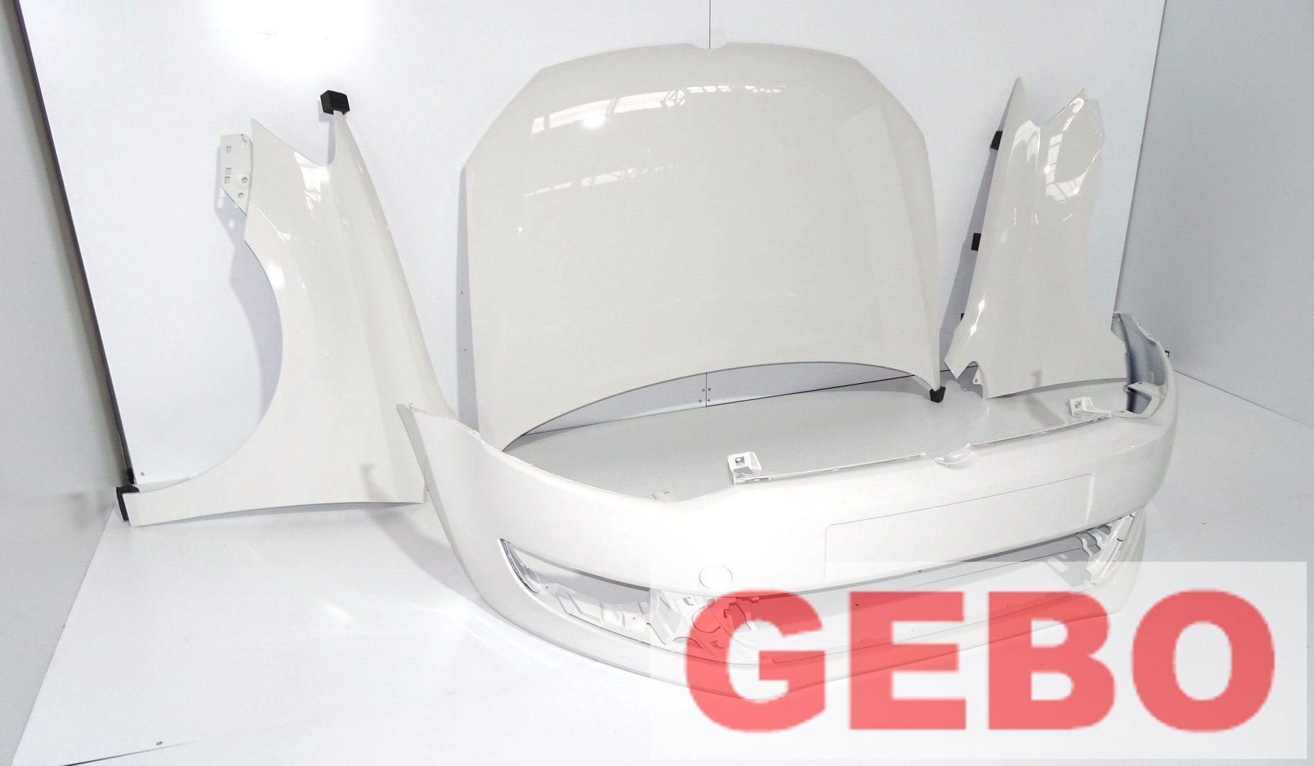 Volkswagen polo 6R voorkop bumper motorkap spatbord LB9A 200, -, -, Nieuw, Ophalen of Verzenden