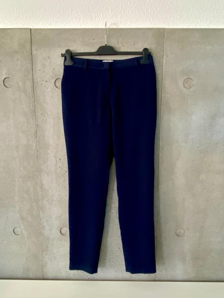 K203 Dante 6 mt. 40=M broek pantalon donker-blauw, Kleding | Dames, Blauw, Ophalen of Verzenden, Zo goed als nieuw, Lang