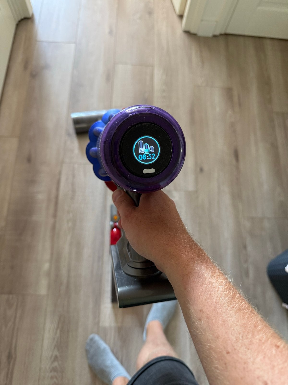 Dyson V12 slim motorhead steelstofzuiger, Gebruikt, Draadloos, Ophalen of Verzenden, Dyson