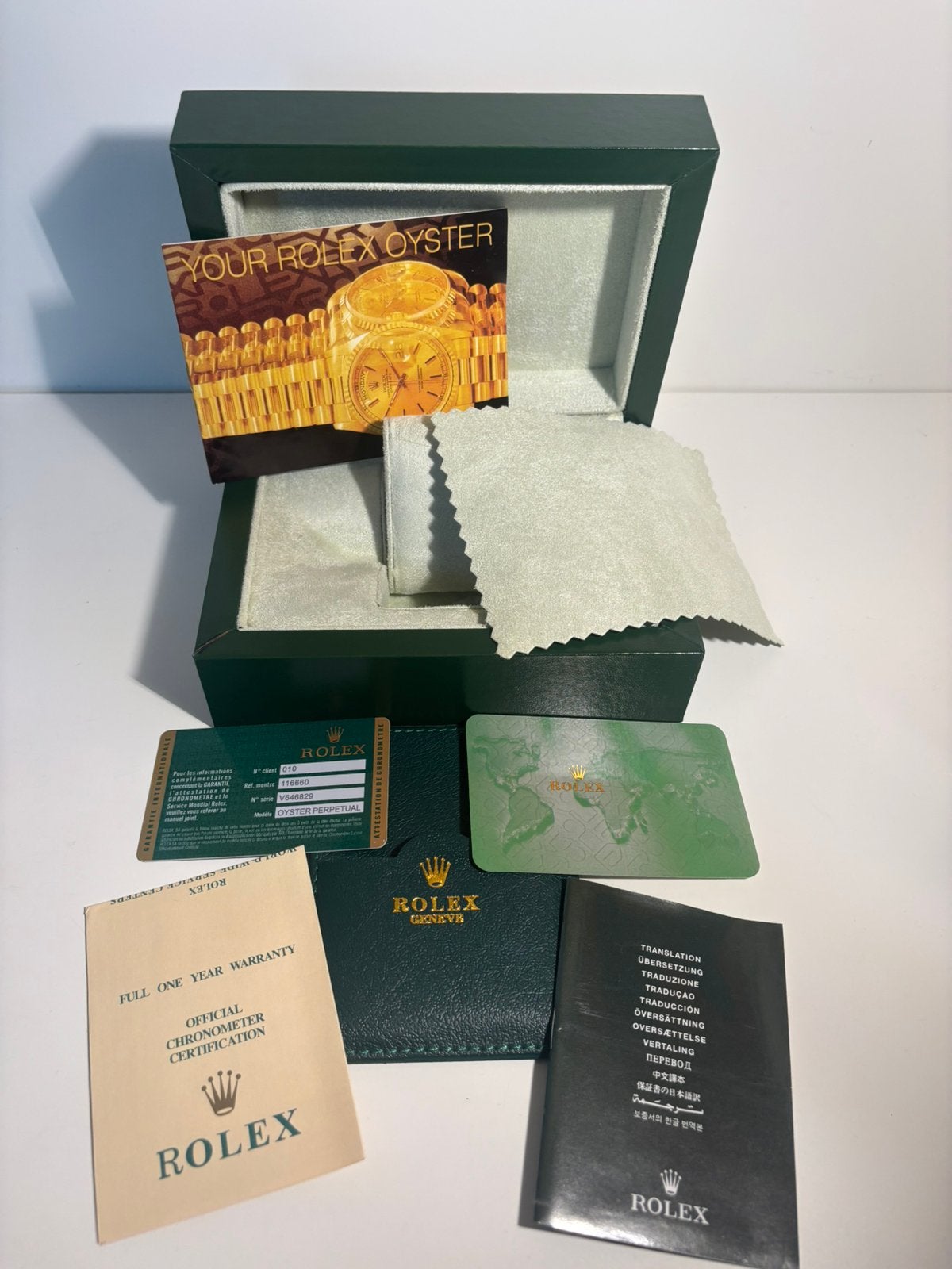 Luxe Rolex horlogebox, Overige merken, Overige materialen, Gebruikt, Polshorloge