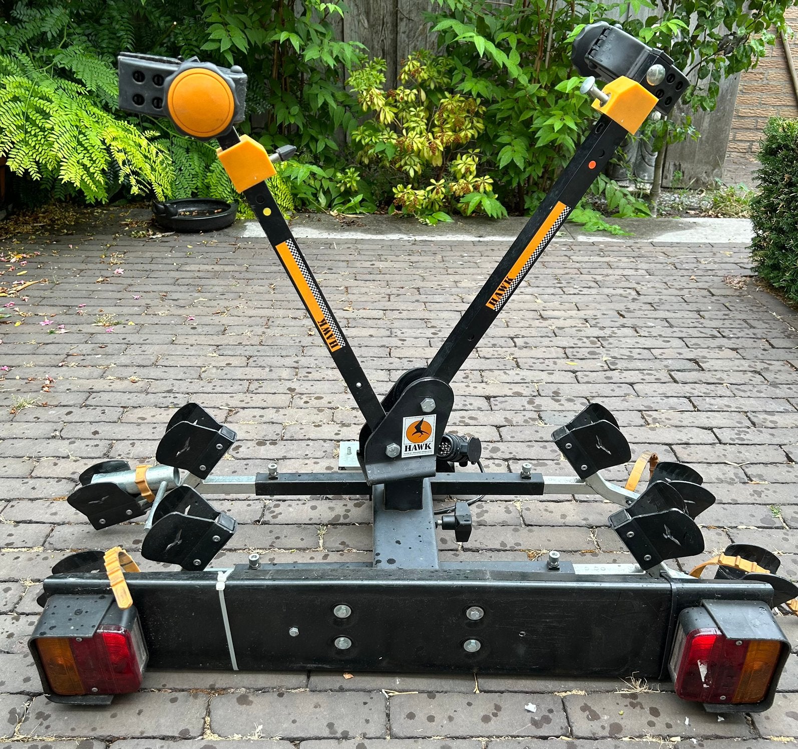 HAWK made by SPINDER, fietsendrager, max belasting 45kg, Auto diversen, Fietsendragers, Ophalen, Gebruikt, Elektrische fiets, 2 fietsen
