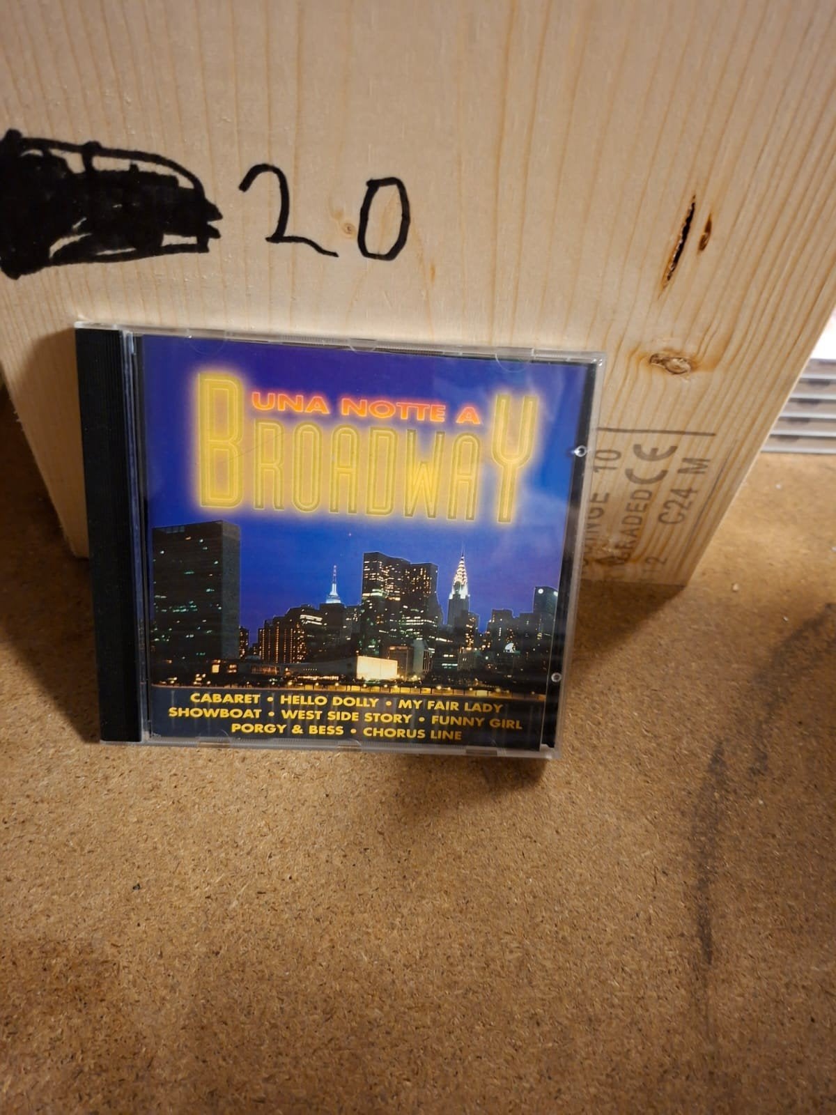 Una Notte a Broadway CD - Musical Soundtracks, Soundtrack, Ophalen of Verzenden, Gebruikt, Album