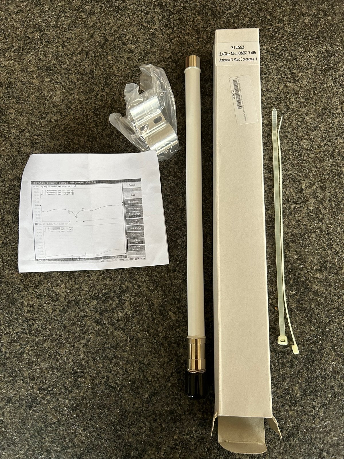 2.4GHz Mini OMNI 7 dBi Antenne N Male (economy), Ophalen of Verzenden, Nieuw, Antenne