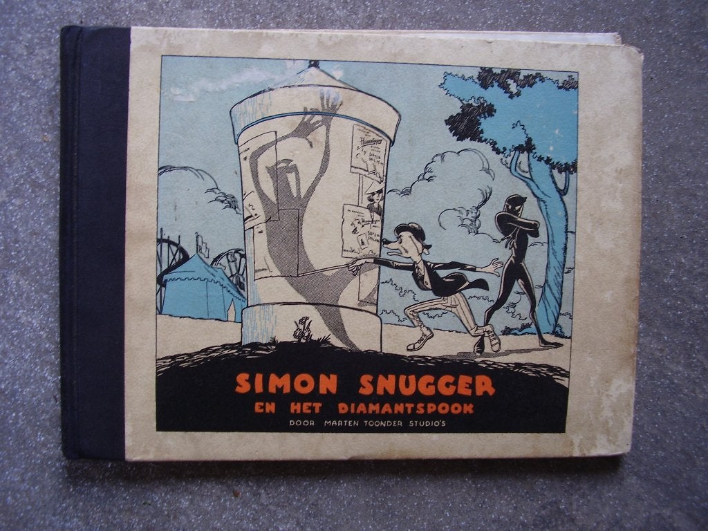 Simon Snugger en het diamantspook., Boeken, Verzenden, Gelezen