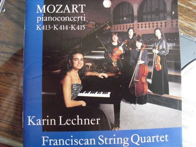 Mozart - Karin Lechner "Pianoconcerti" CD, Ophalen of Verzenden, Classicisme, Zo goed als nieuw, Kamermuziek