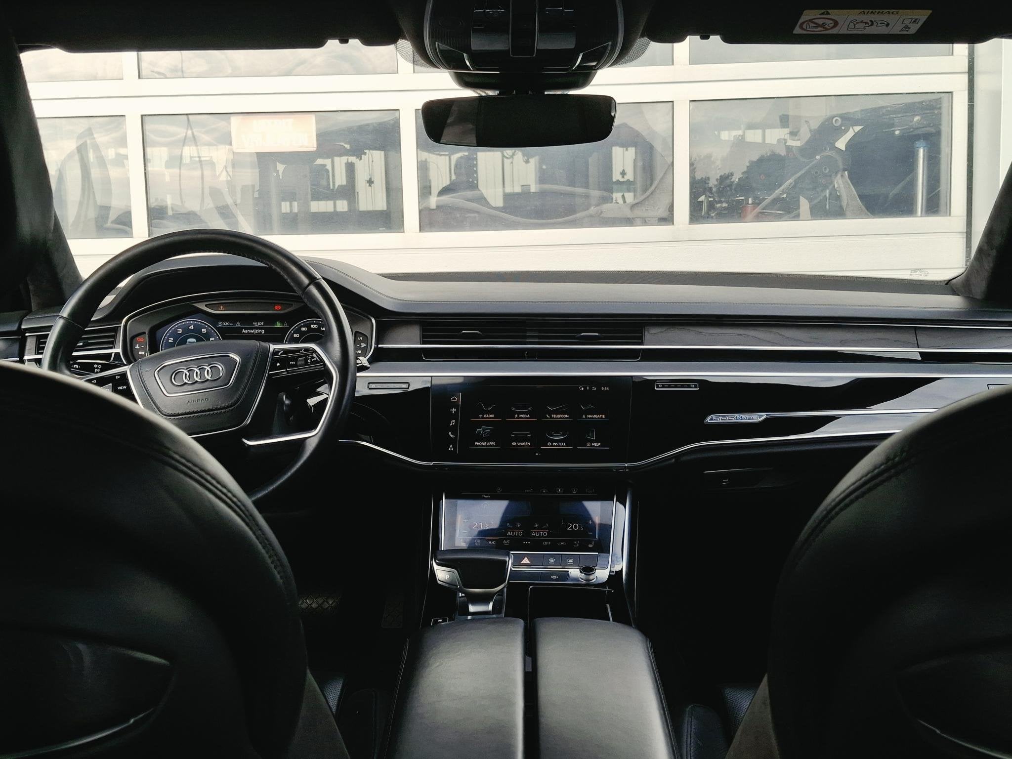 Audi A8 A8L 55 TFSI quattro Lang Pro Line Plus | 340PK | Lim, Gebruikt, 2995 cc, Blauw, Bedrijf