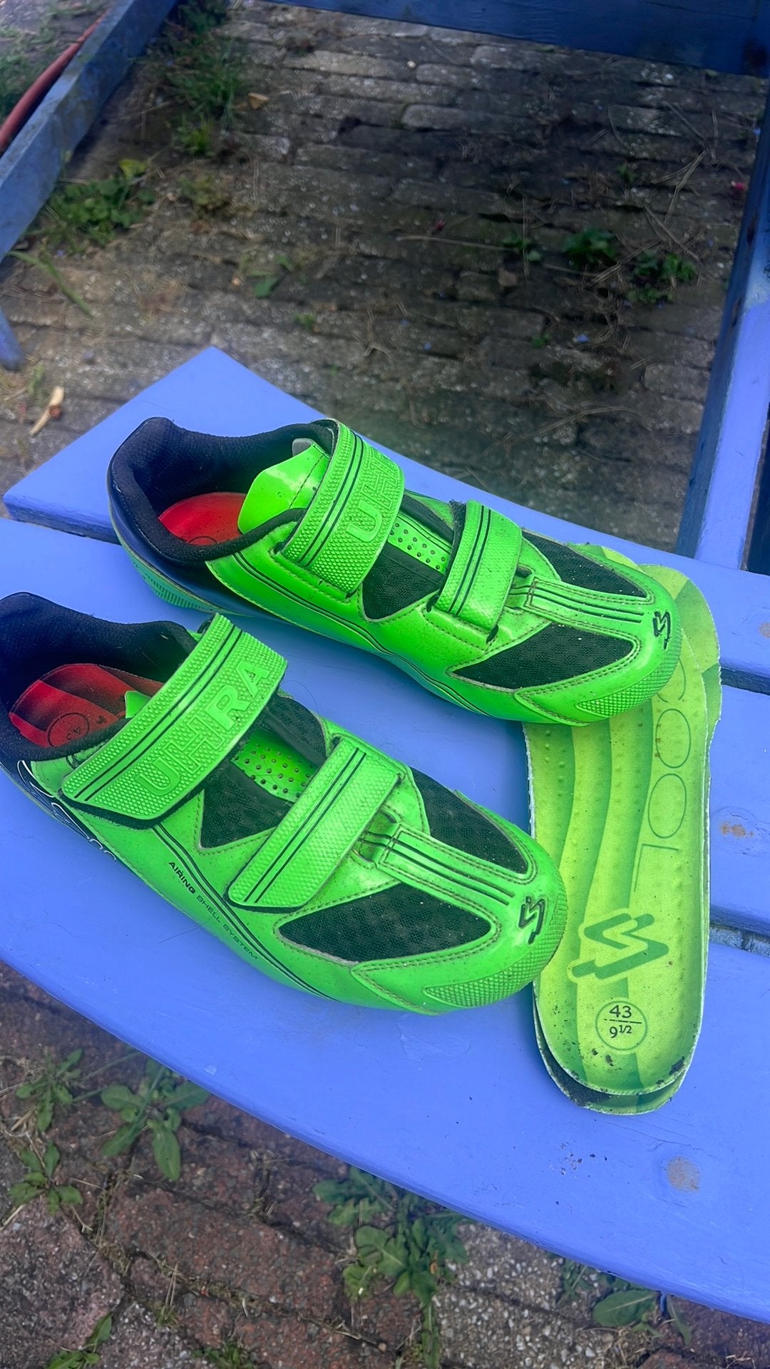 Wielrenschoenen, Ophalen, Gebruikt