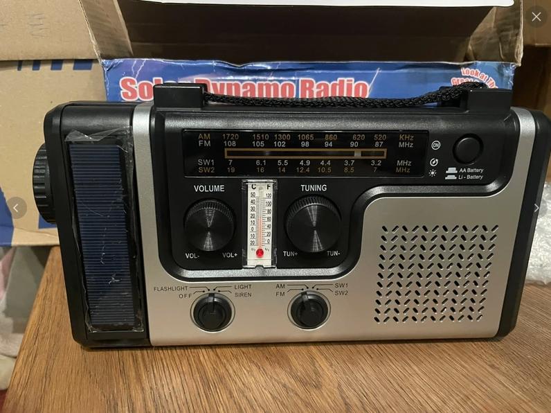 Noodradio Radio, Ophalen of Verzenden, Zo goed als nieuw, Radio