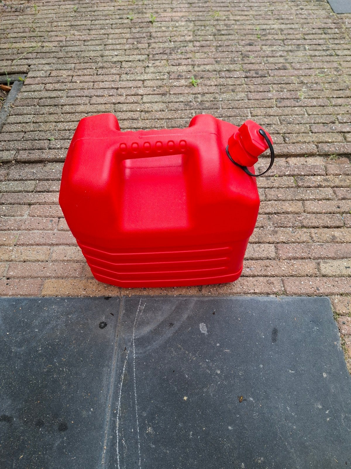 Als nieuwe Rode 20 Liter Benzine Jerrycan, Auto-onderdelen, Brandstofsystemen, Ophalen, Nieuw