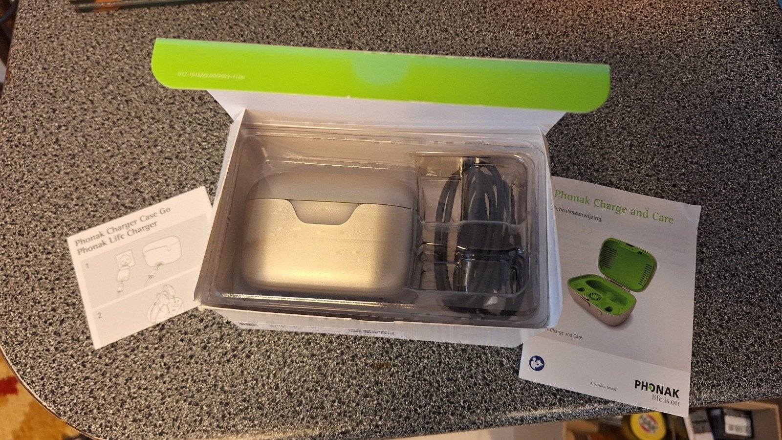 Phonak oplader case go, Phonak oplaadbaar gehoorapparaat, Nieuw, Ophalen of Verzenden, Phonak