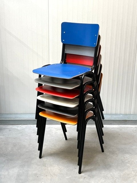 Retro eetkamerstoelen nieuw eethoekstoelen melamine prijs ps, Overige kleuren, ., Nieuw, Ophalen of Verzenden