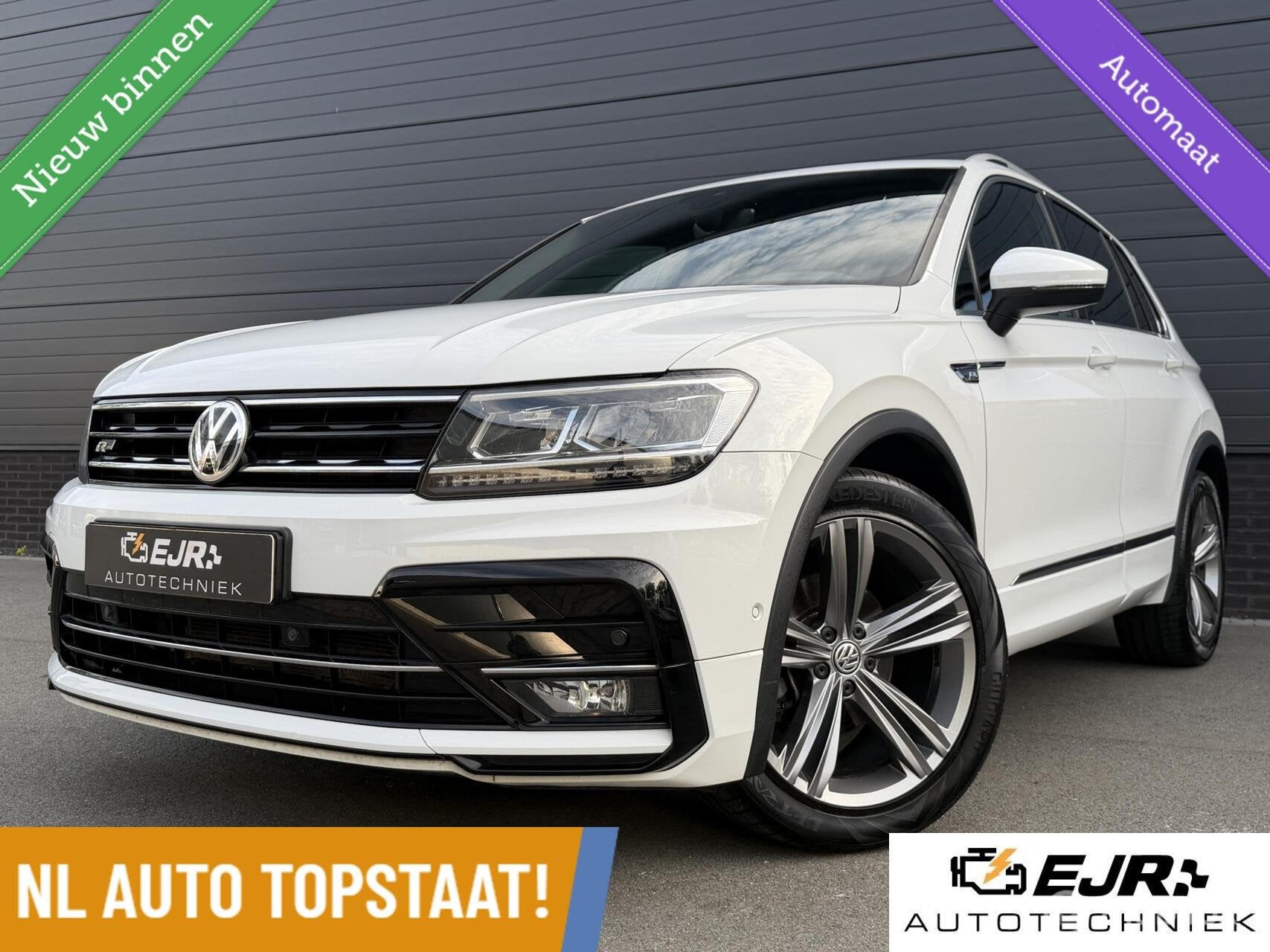 Volkswagen Tiguan 1.5 TSI ACT DSG R-LINE ADABCRUISE*CARPLAY*, 15 km/l, Wit, Origineel Nederlands, SUV of Terreinwagen
