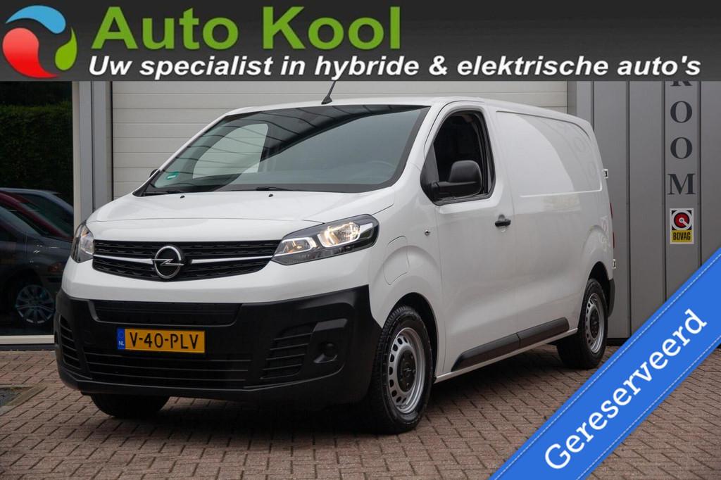 Opel Vivaro-e L2 50 kWh 49.000KM NETTE BUS, Auto's, Bestelauto's, Gebruikt, Wit, Opel, Grijs