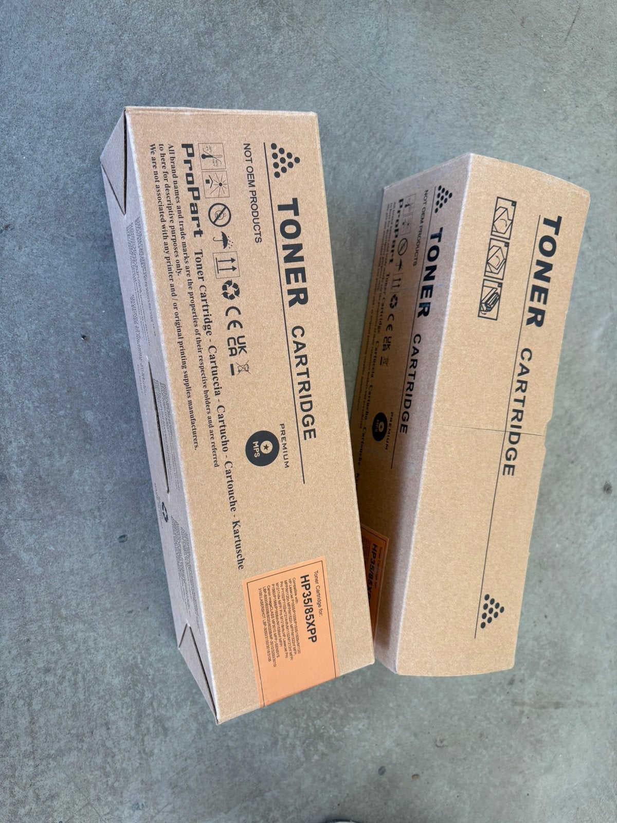 2x toner HP 35A/85A (compatible) – nieuw in doos, Ophalen, Nieuw, Toner