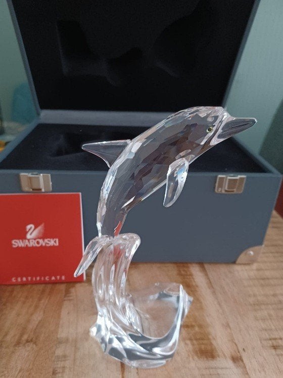 Swarovski Dolfijn Prestige, Verzamelen, Ophalen of Verzenden, Nieuw, Figuurtje