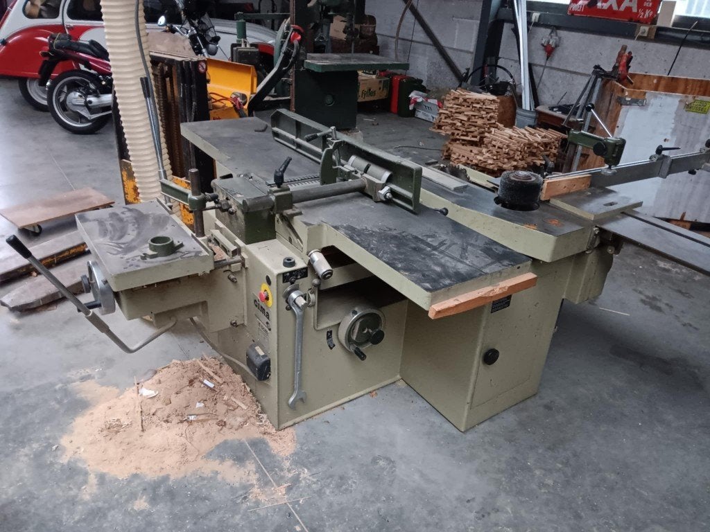 Houtmachine combiné SCM 410 mm, Ophalen, Gebruikt, Elektrisch