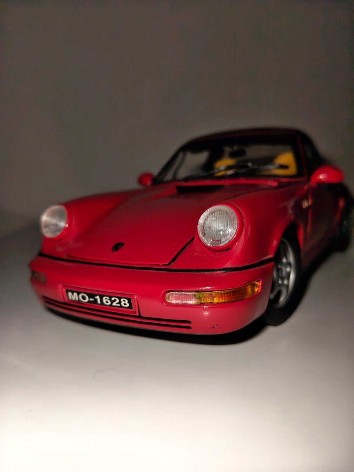 Burago Porsche 911 Targa Schaal 1/18 Modelauto, Ophalen of Verzenden, Gebruikt, Auto, Bburago