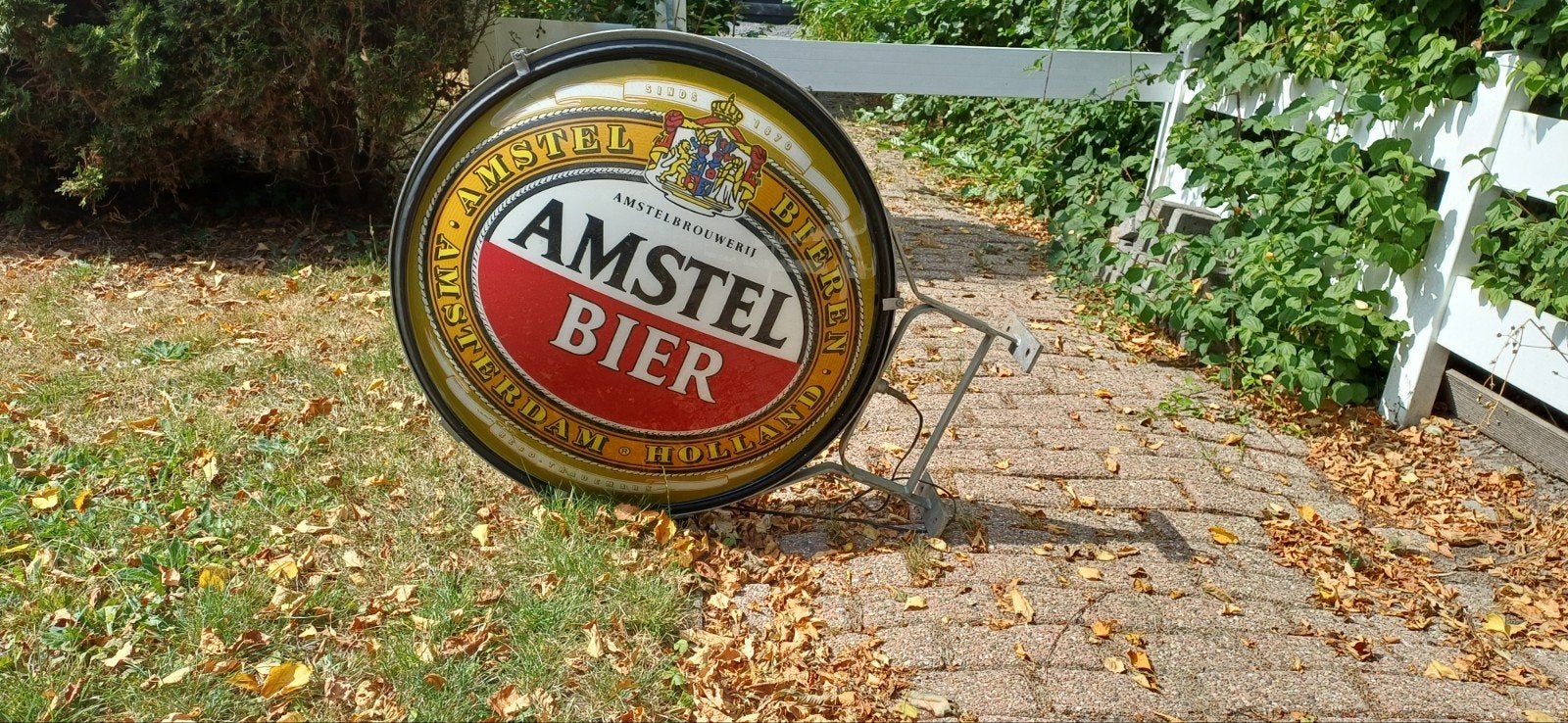 Amstel Bier Lichtreclame - Vintage Muurlamp, Ophalen