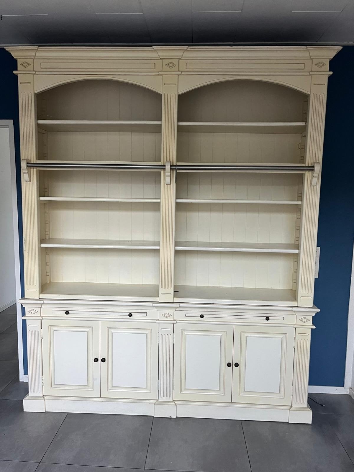 Servieskast/boekenkast, Huis en Inrichting, Ophalen, Gebruikt, 200 cm of meer, Klassiek