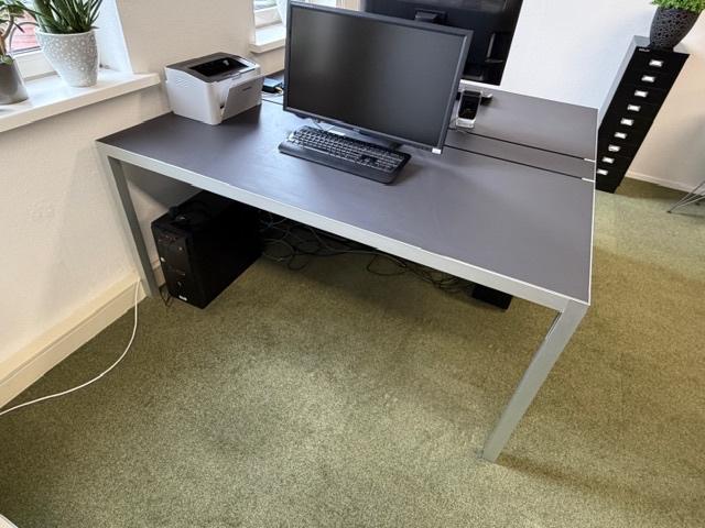duobureau  van Italiaans topdesign, Ophalen, Gebruikt, 100 tot 150 cm, Rechthoekig