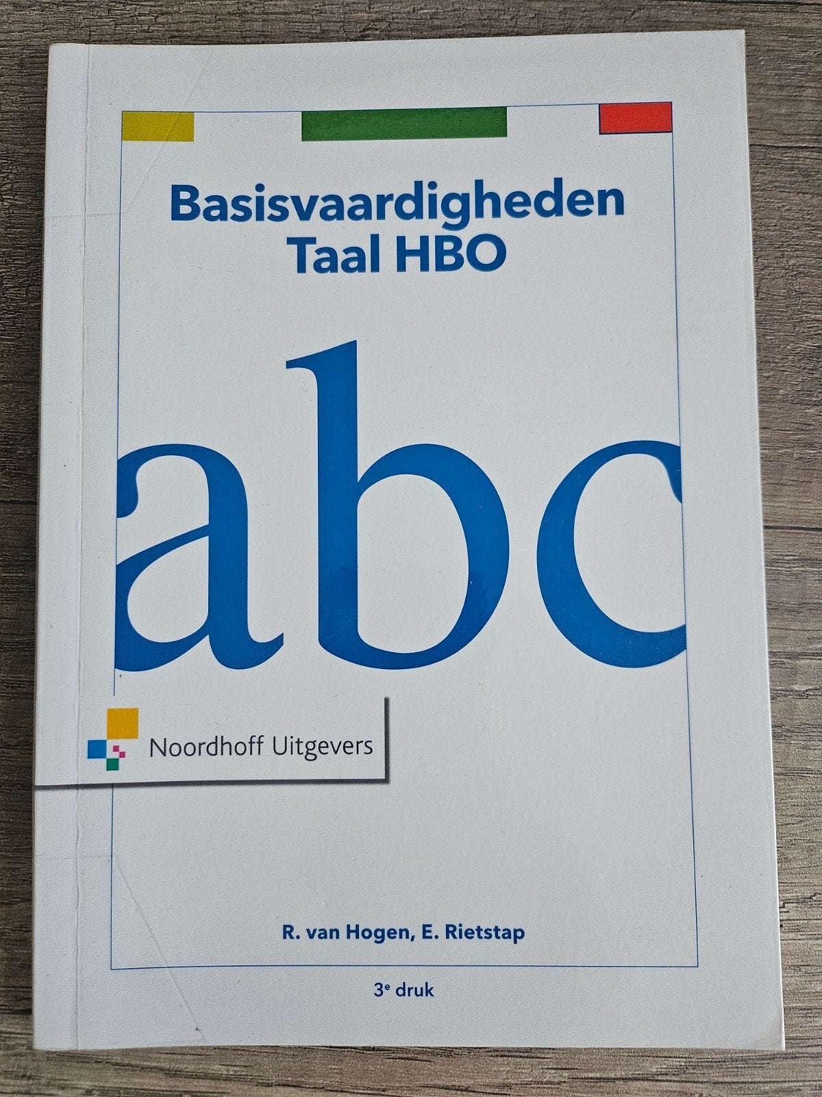 Basisvaardigheden Taal HBO - 3e druk, R. van Hogen, E. Rietstap, Zo goed als nieuw, Alpha, HBO