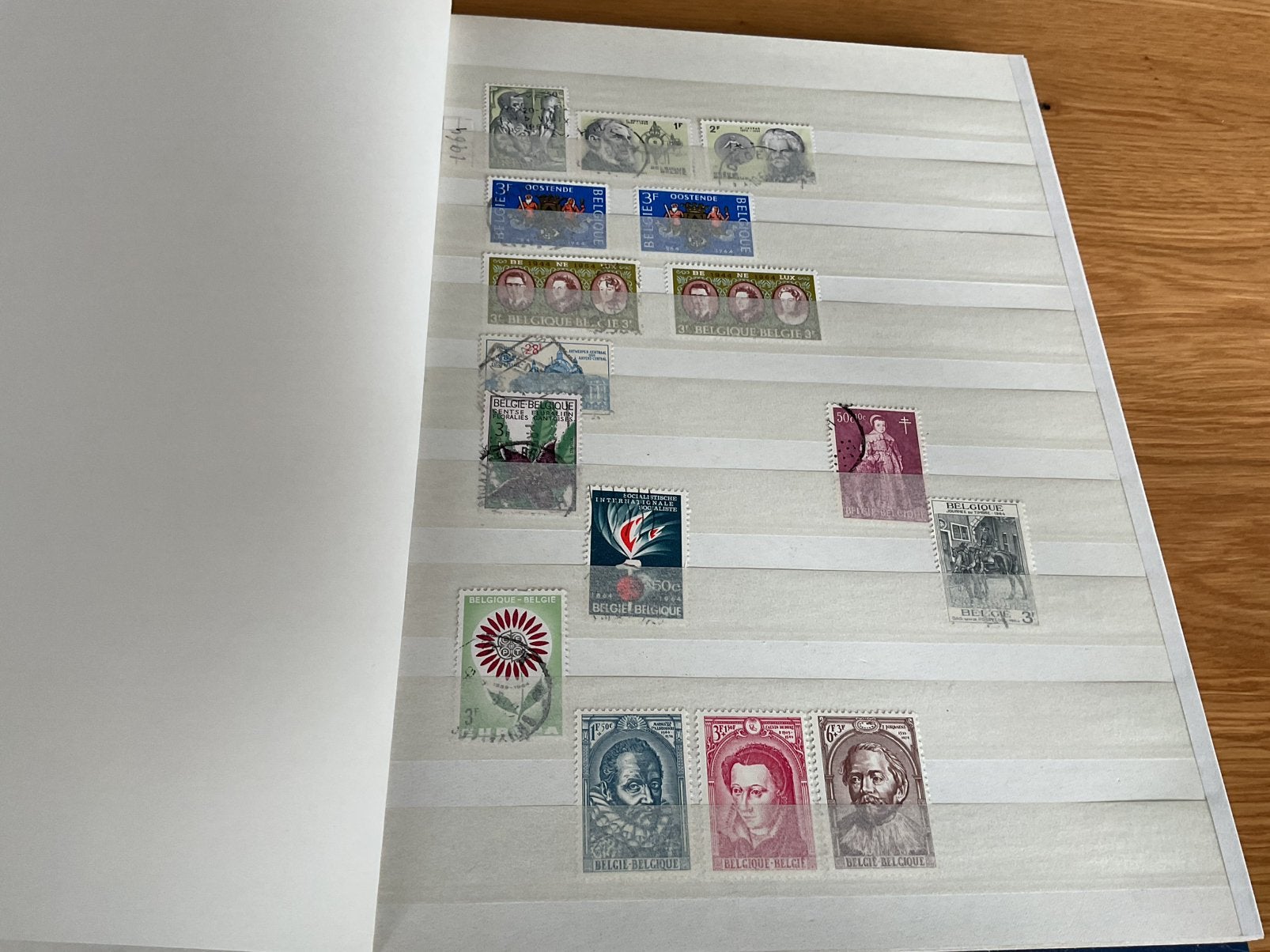 Stockboek Belgie, ook blokken, Ophalen of Verzenden, Buitenland