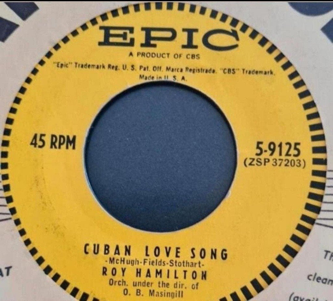 ROY HAMILTON  - CUBAN LOVE SONG, Ophalen of Verzenden, Gebruikt