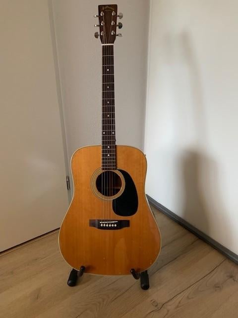 Aria dreadnought akoestische gitaar, Muziek en Instrumenten, Snaarinstrumenten | Gitaren | Akoestisch, Ophalen, Gebruikt, Western- of Steelstringgitaar