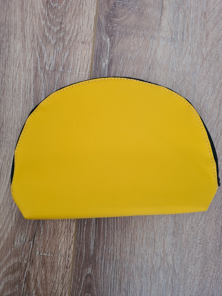 Gele toilettas, Sieraden, Tassen en Uiterlijk, Toilettassen, Ophalen of Verzenden, Nieuw, Geel, Dame
