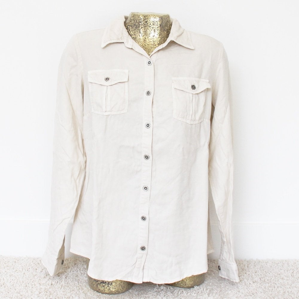 Mooie My Style Blouse (Maat 36) - 24 € 20,-, Kleding | Dames, Blouses en Tunieken, Zo goed als nieuw, Maat 36 (S), Beige, Ophalen of Verzenden