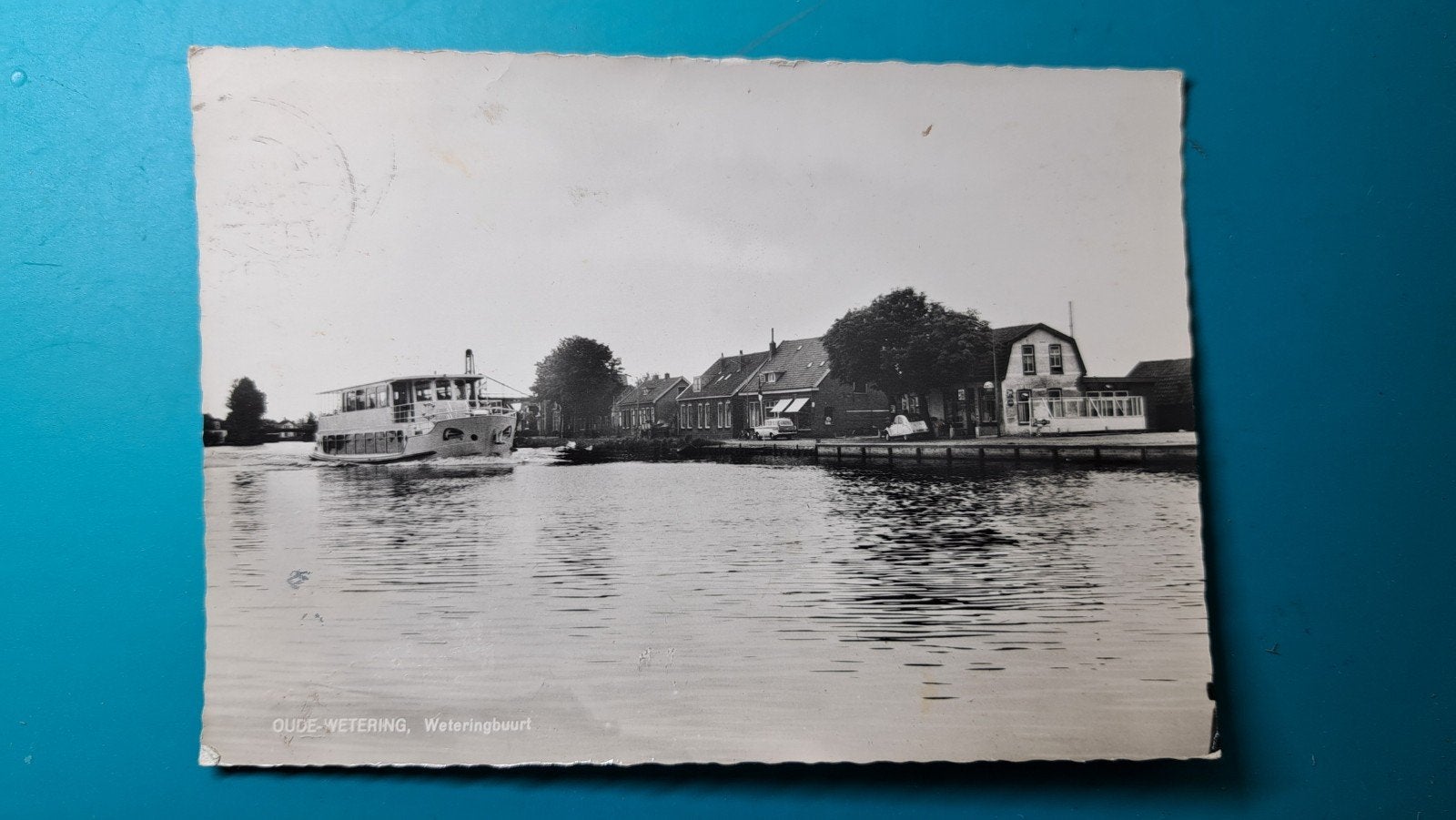Oude Wetering Weteringbuurt, Verzenden, 1960 tot 1980, Gelopen, Zuid-Holland