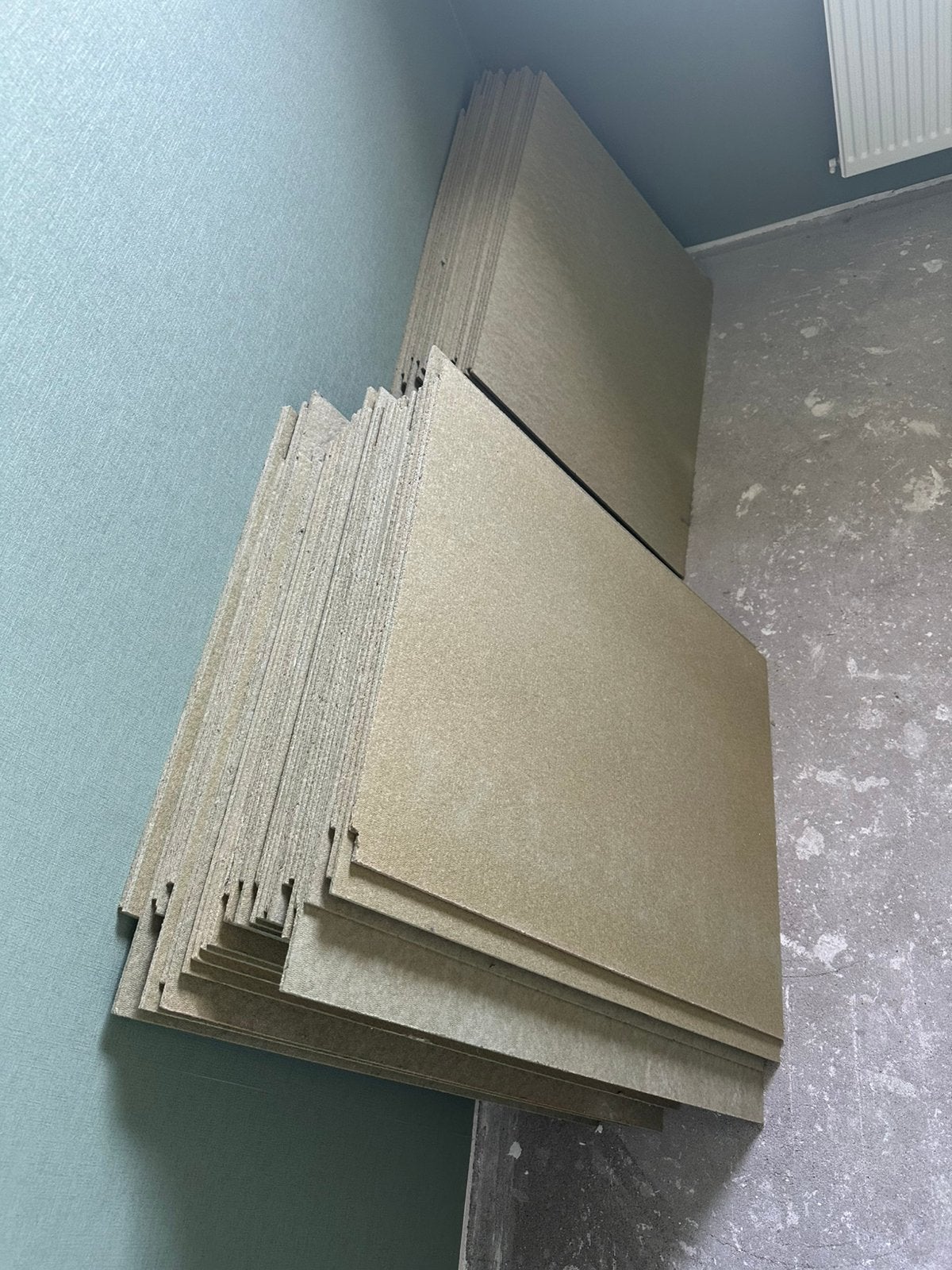Ondervloer platen 54 stuks, Ophalen, Zo goed als nieuw