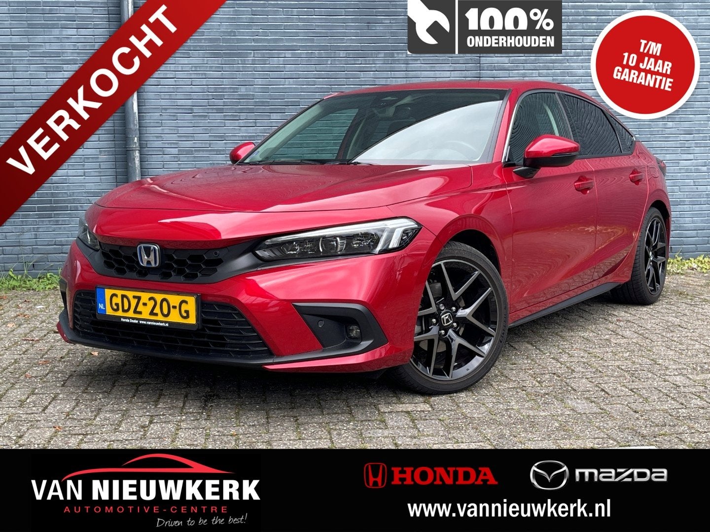 HONDA Civic 2.0 HYBRID 184PK Automaat Advance | BOSE Audio |, Auto's, Automaat, Gebruikt, 4 cilinders, Bedrijf