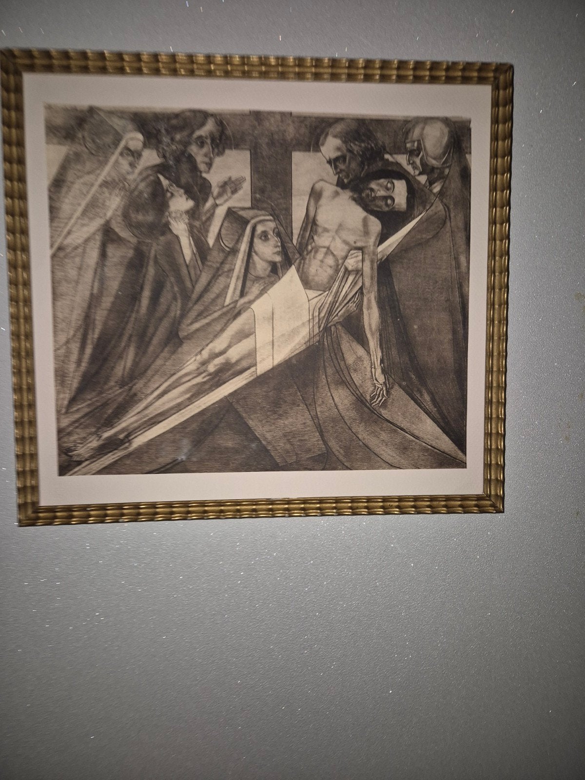 DE AFNEMING VAN HET KRUIS 1918, Antiek en Kunst, Kunst | Etsen en Gravures, Ophalen of Verzenden