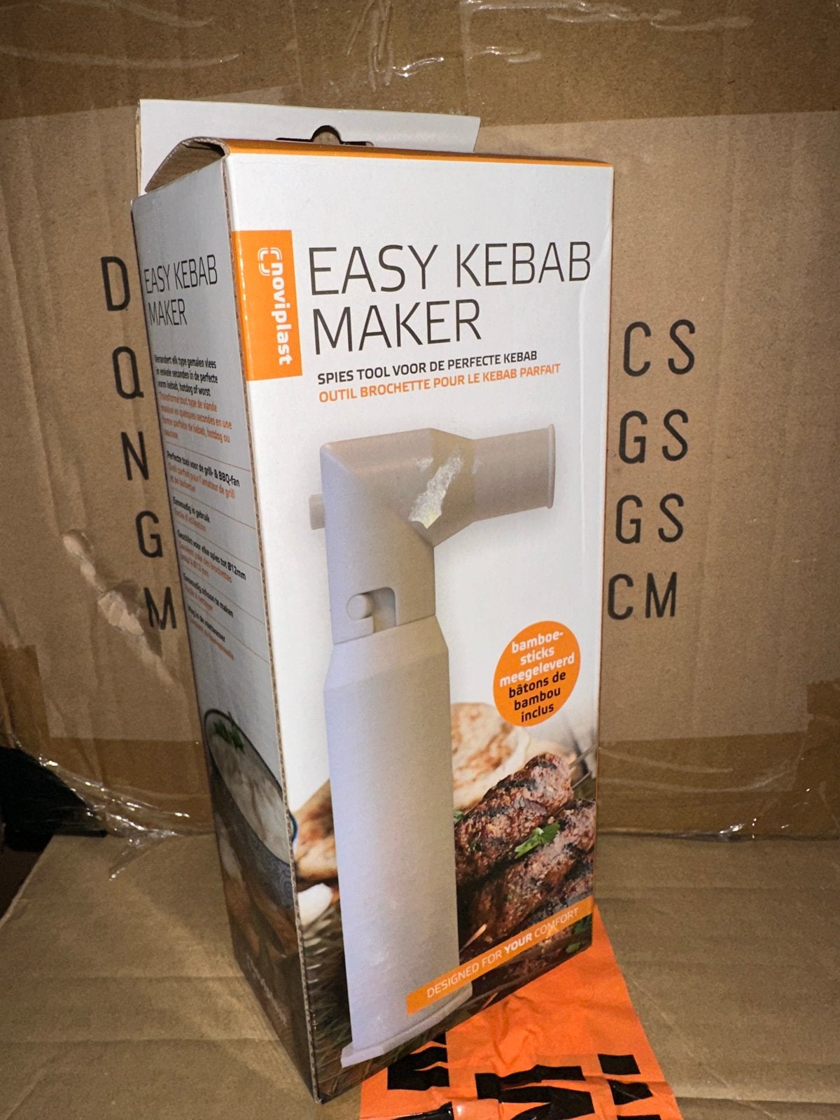 Easy Kebab Maker - Spies Tool voor Perfecte Kebab (24 stuks), Ophalen of Verzenden, Nieuw