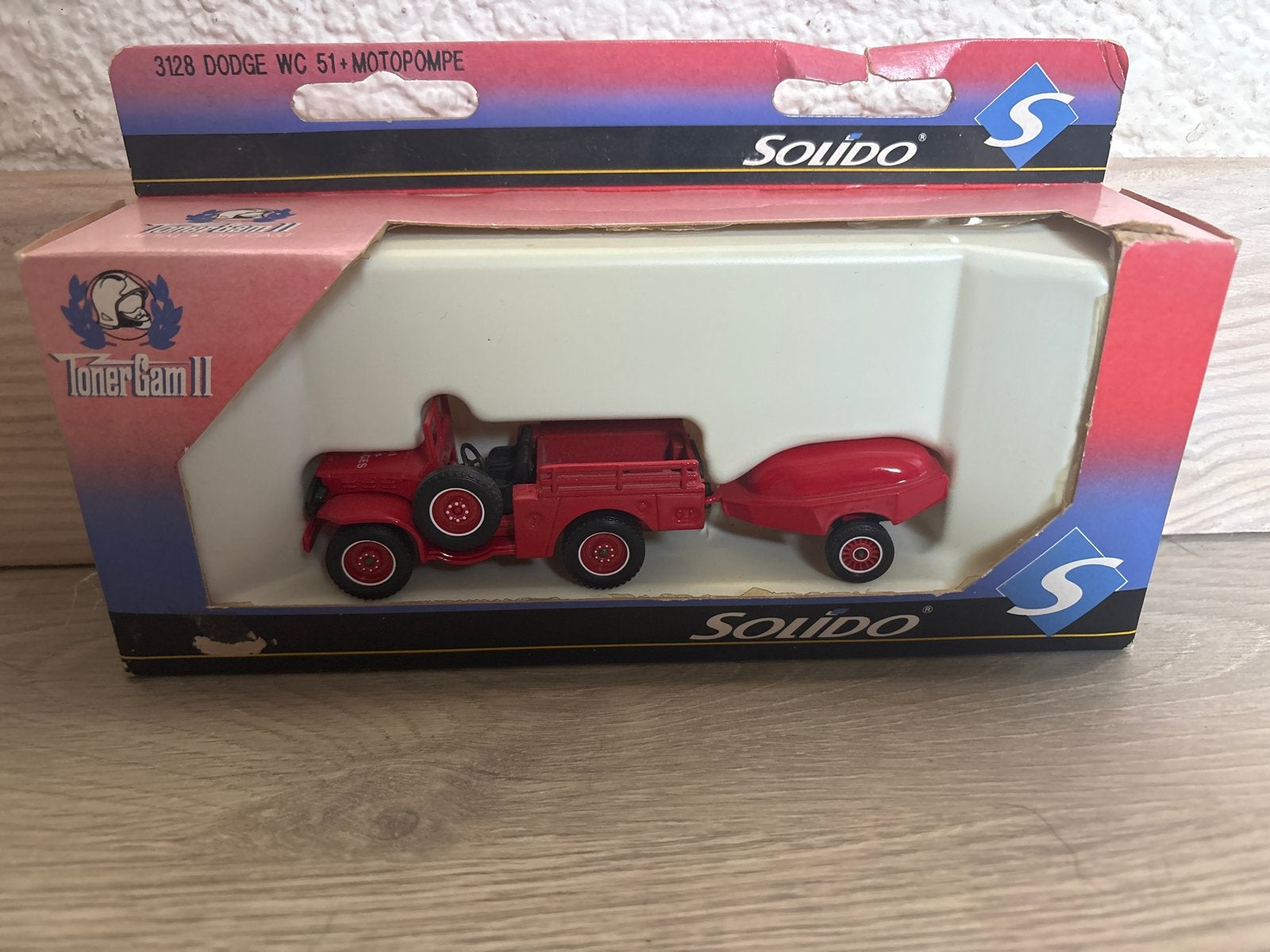 Solido 3128 Dodge WC51 met Motopomp - Toner Gam II, Ophalen of Verzenden, Nieuw